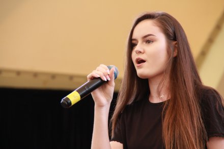 Uczestniczka festiwalu